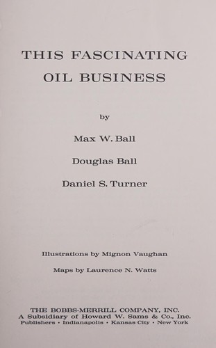 This fascinating oil business