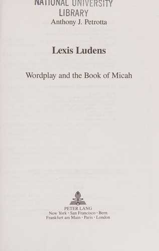 Lexis ludens