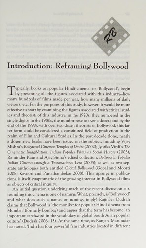 Reframing Bollywood