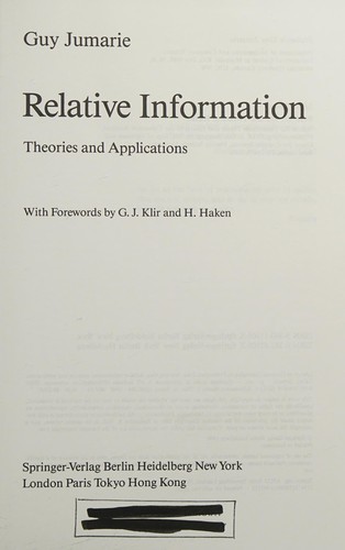 Relative information