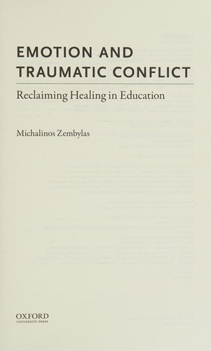 Emotion and Traumatic Conflict