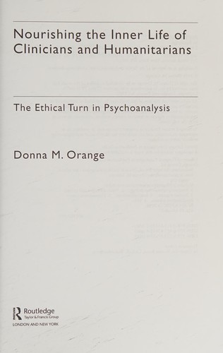 Nourishing the Inner Life of Clinicians and Humanitarians