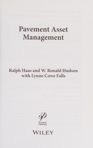Pavement Asset Management
