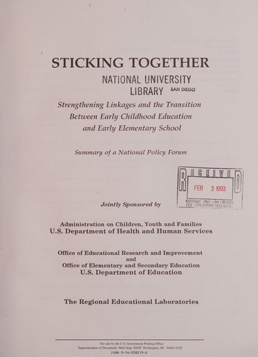Sticking together