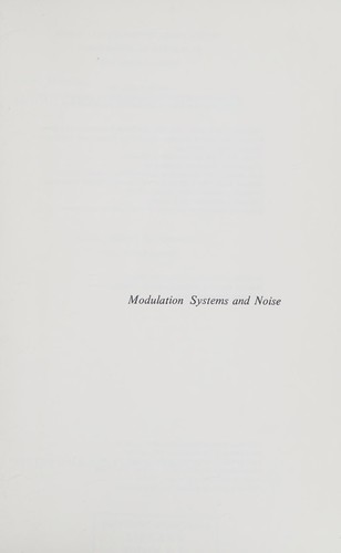 Modulation systems and noise