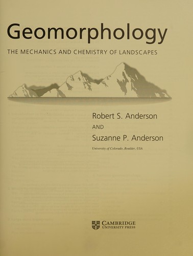 Geomorphology