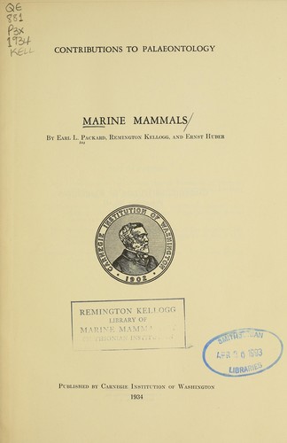 Marine mammals