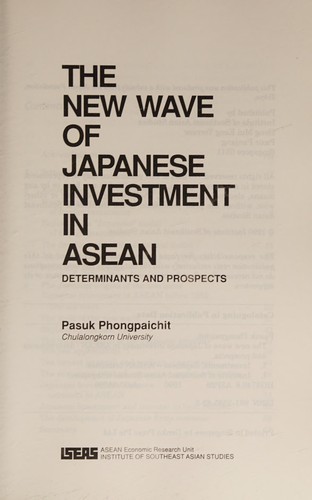 The new wave of Japanese investment in ASEAN