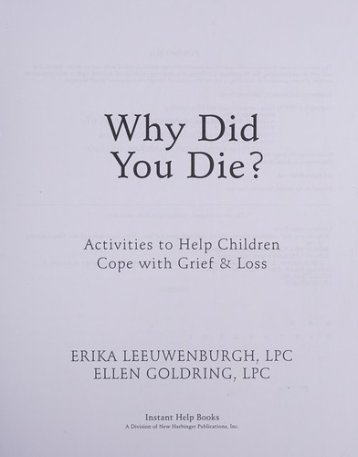 Why did you die?