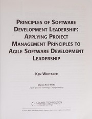 Principles of software development leadership
