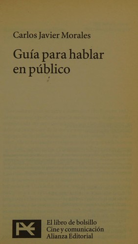 Guía para hablar en público