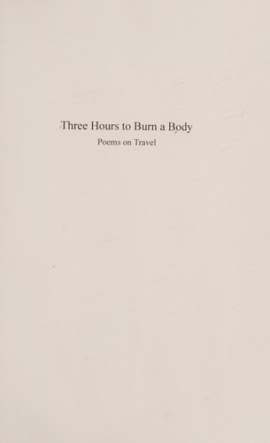 Three hours to burn a body