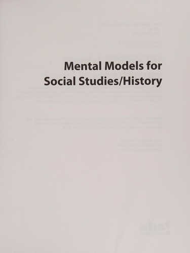 Mental models for social studies/history