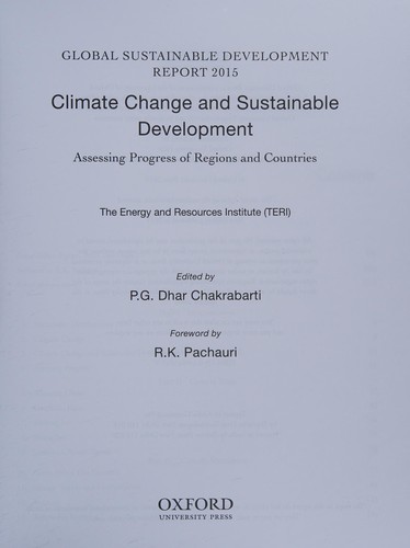 Global Sustainable Development Report 2015 - Climate Change and Sustainable Development