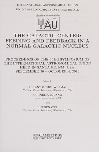 The galactic center