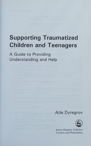 Healing childhood and adolescent trauma