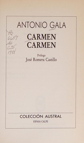 Carmen Carmen