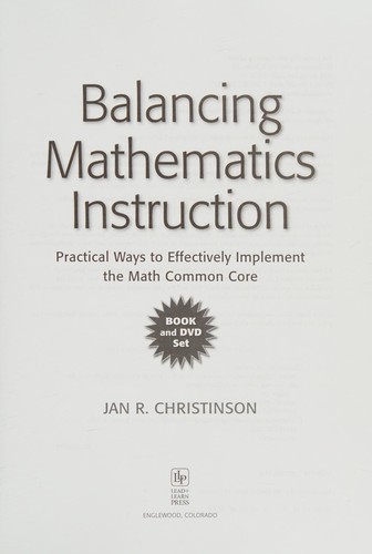 Balancing mathematics instruction