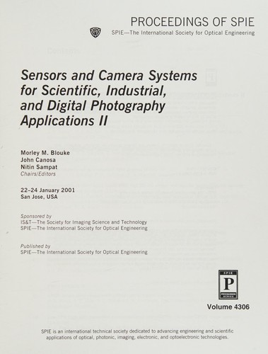 Sensors and camera systems for scientific, industrial, and digital photography applications II