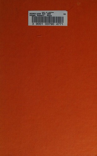Three plays: The old tune