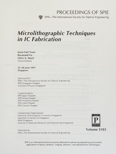 Microlithographic techniques in IC fabrication