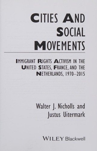 Cities and social movements