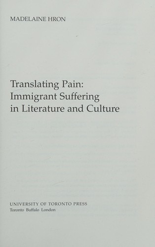 Translating pain