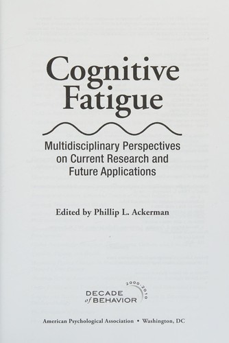 Cognitive fatigue