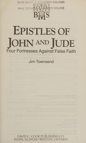 Epistles of John and Jude