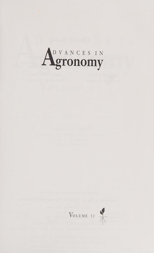 Advances in agronomy