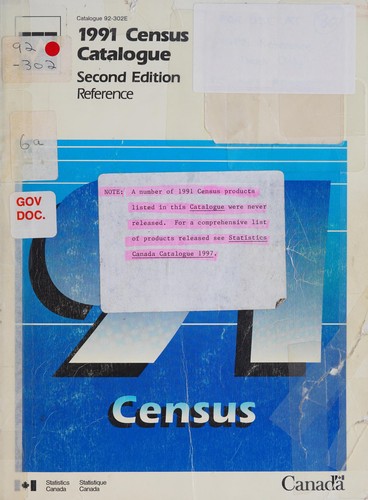 1991 census catalogue