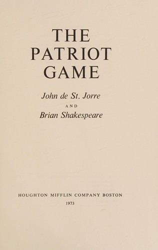 The patriot game