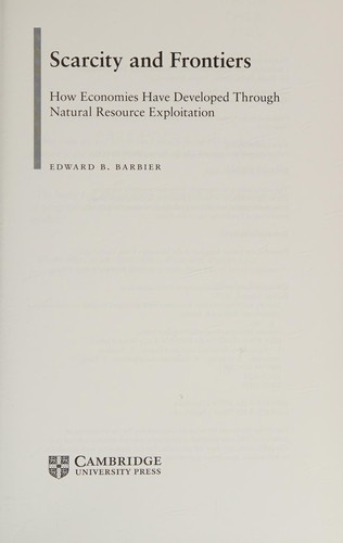 Scarcity and frontiers