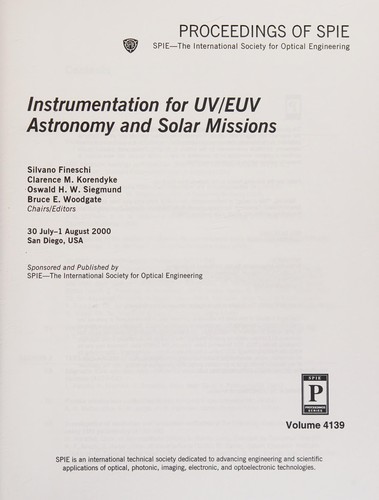 Instrumentation for UV/EUV astronomy and solar missions