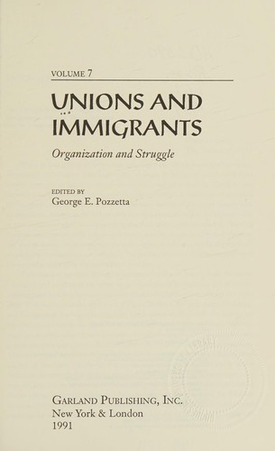 Unions and immigrants