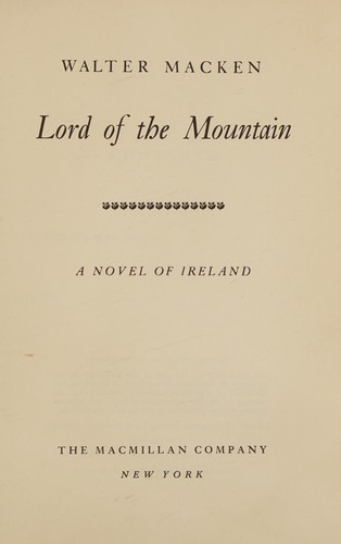 Lord of the mountain