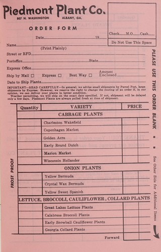 Piedmont garden guide, 1955