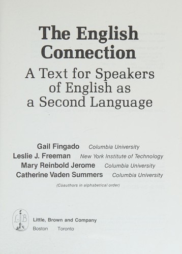 The English connection