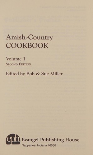 Amish-country cookbook
