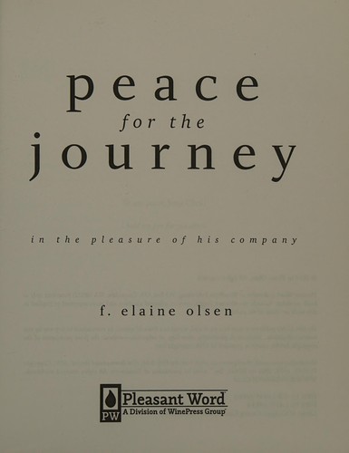 Peace for the journey