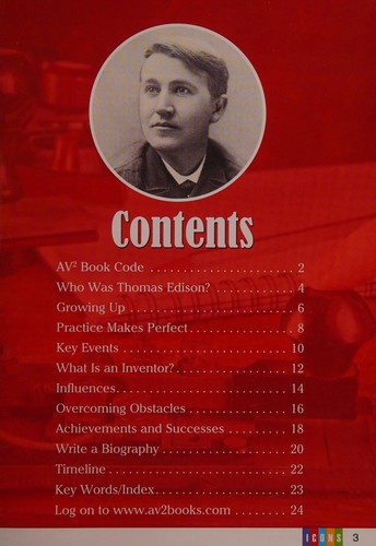 Thomas Edison (Icons: History Makers)