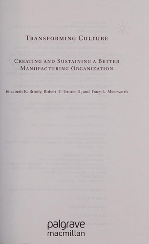 Transforming culture