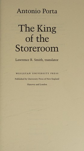 The king of the storeroom