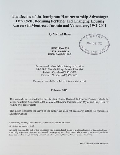 The decline of the immigrant homeownership advantage