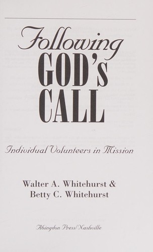 Following God's call