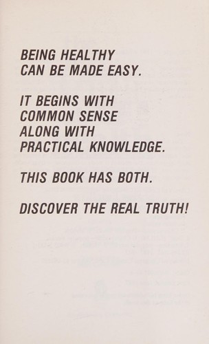 The real truth about health