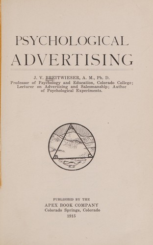 Psychological advertising