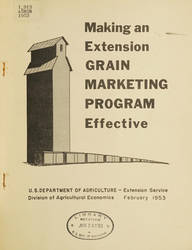 Making an extension grain marketing program effective