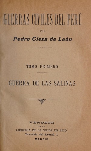 Guerras civiles del Per©ð