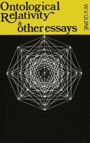 Ontological relativity